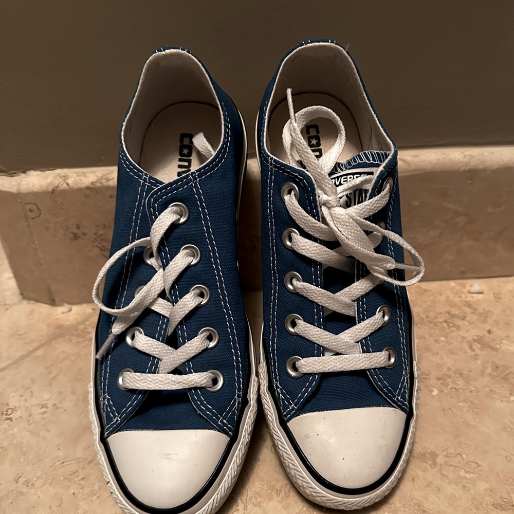 Blue Converse